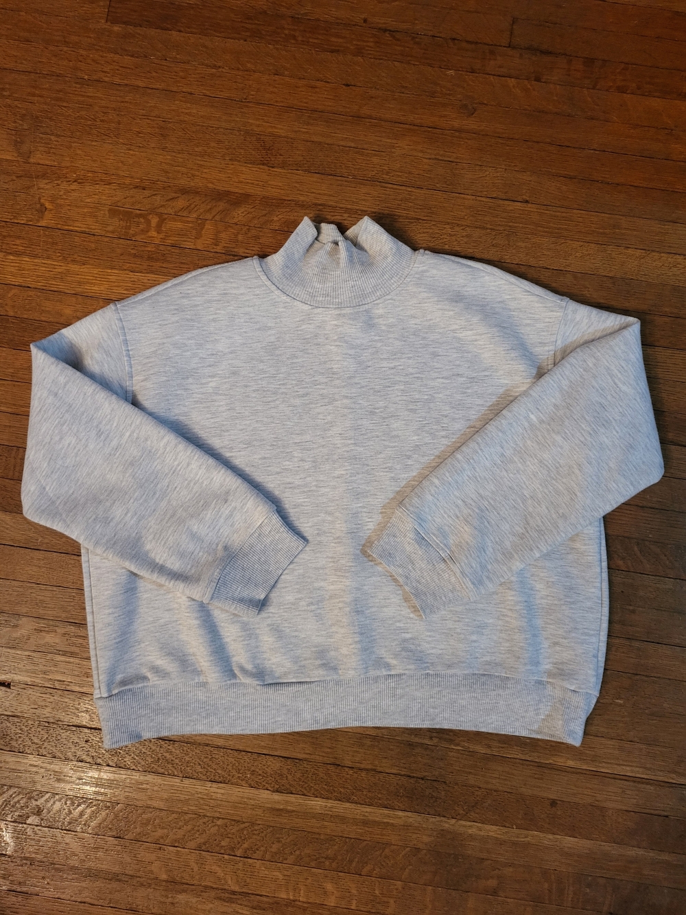 Inwear Coppenhagen 1969 Mock Neck Light Gray Sweater